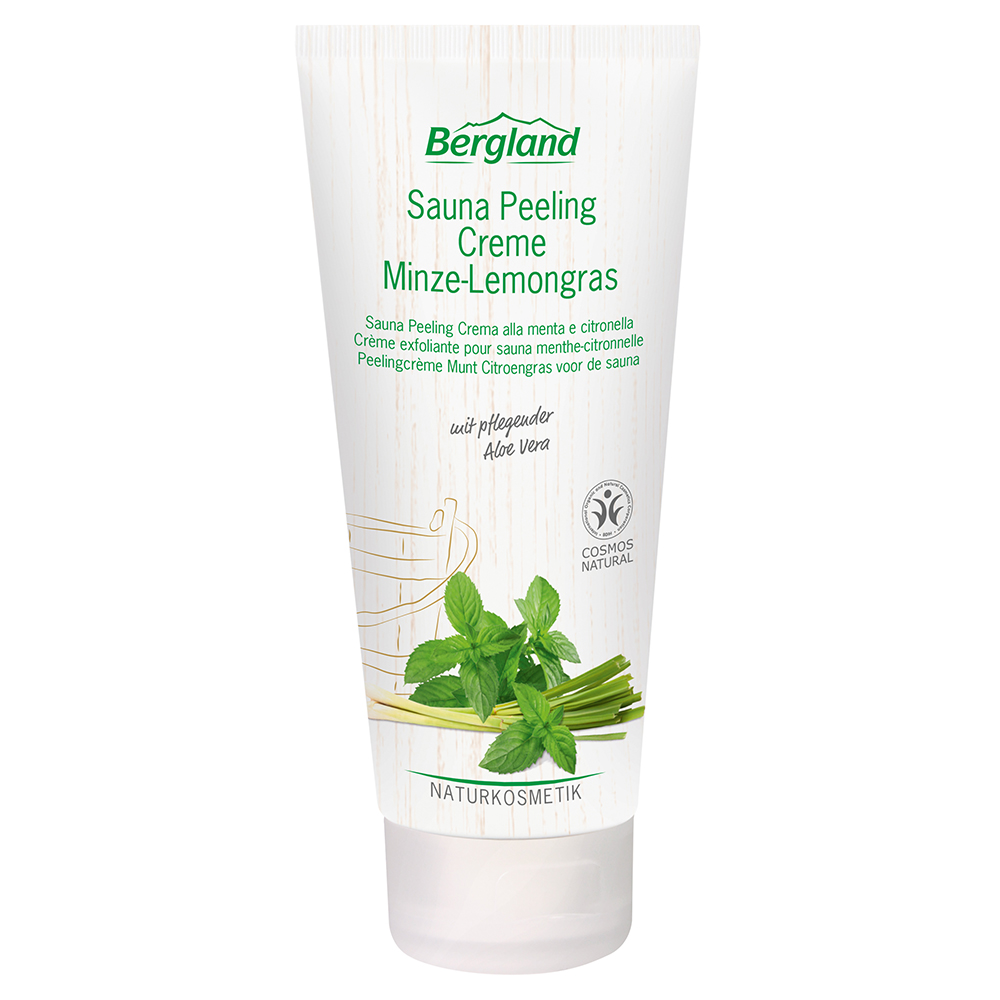 Sauna Peeling Creme Minze-Lemongras